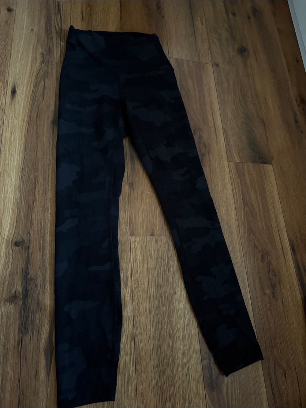 Black Camouflage lululemon High-Waist Leggings